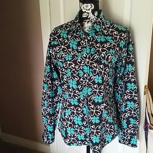 Ransom Ranch Tops - Womens Pearl Snap Western Shirt